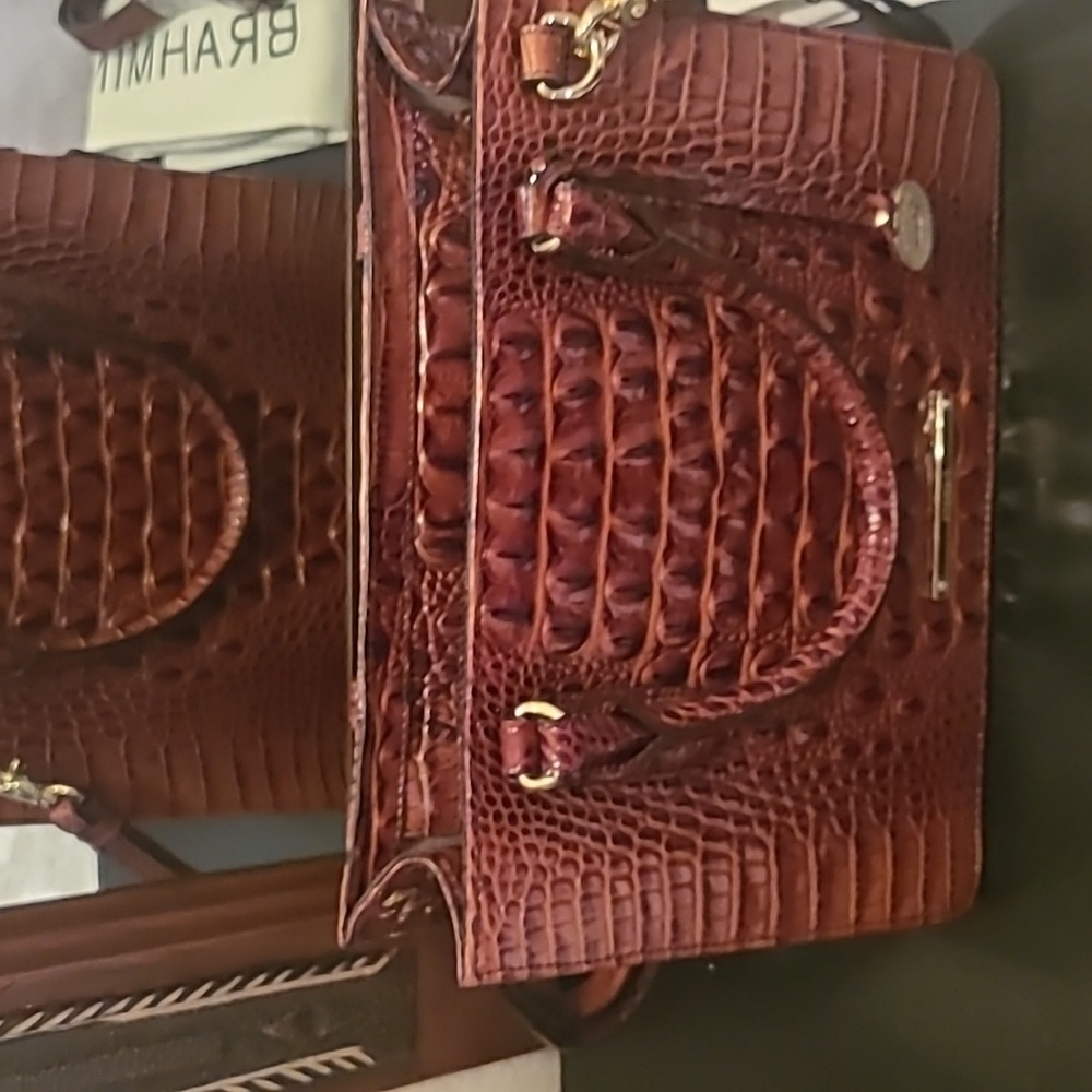 Brahmin Pecan Small Purse